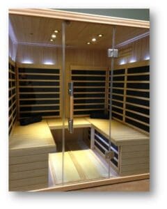 Enclosed sauna