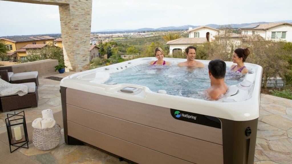 How much does a hot tub weigh?